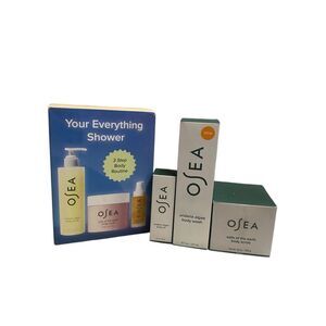 OSEA Your Everything Shower Set Undaria Algae Body Wash Oil & Salts of the Earth